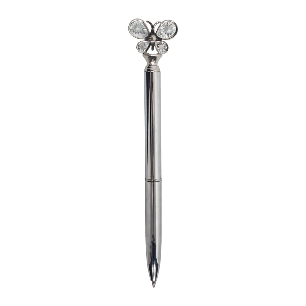 CANETA METAL BORBOLETA