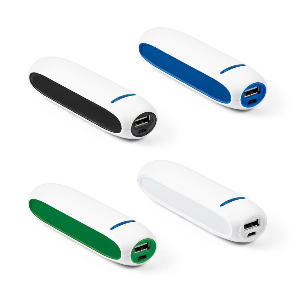 Bateria Portátil ABS 1500 mAh com USB-C e USB-A