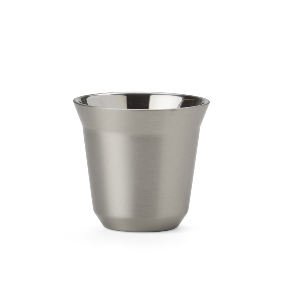 Copo Parede Dupla Inox 80ml