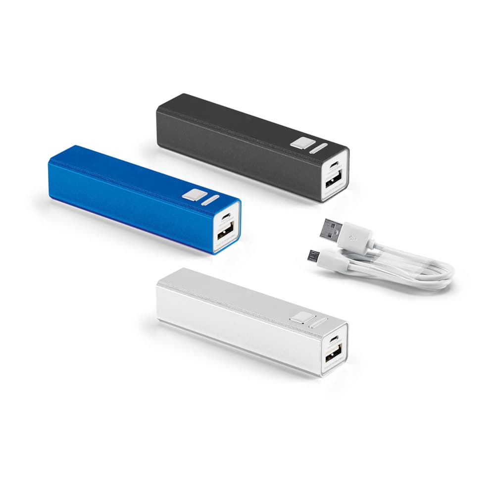 Power Bank Alumínio 2200 mAh LEO 2'2