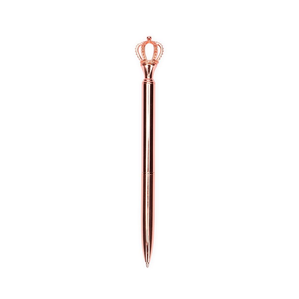 CANETA METAL COROA